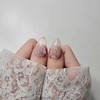 [M;H #] Shimmer Veil Handmade Nail Tip - Required to