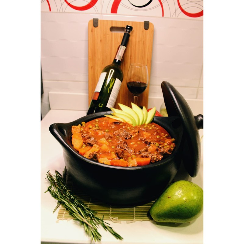 Macondo Ancient Pot - Flat Stew Chamba Medium (2 Quarts)