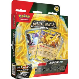 Pokémon TCG: Zapdos ex Deluxe Battle Deck (Ready-to-play 60-card deck & Accessories)