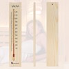 Lantelme Wooden Sauna Thermometer 38 cm Temperature up to 120