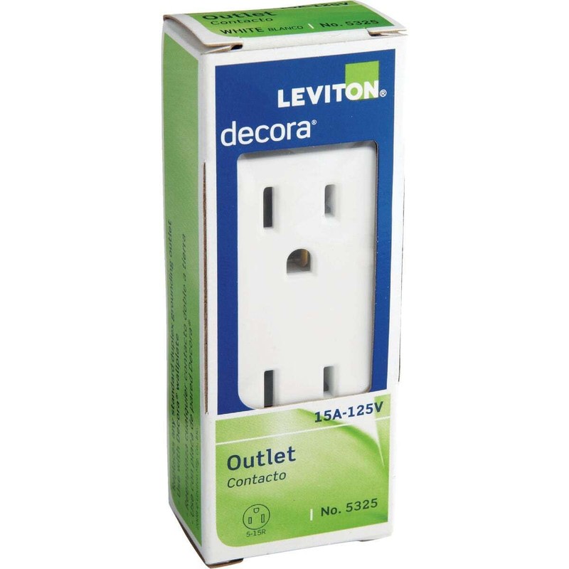 Leviton 102-5325-WSP 15 Amp Ac Receptacle