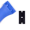200pcs Plastic Razor Blades, Non-scratch Double Edged, for 1.5-inch Universal