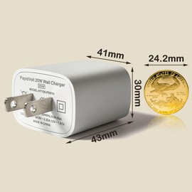 EGK VR Fast Charger for Oculus Meta Quest 2/3/1 & Pico 4/4 Pro - 6.6Ft Type-C Cable (White)