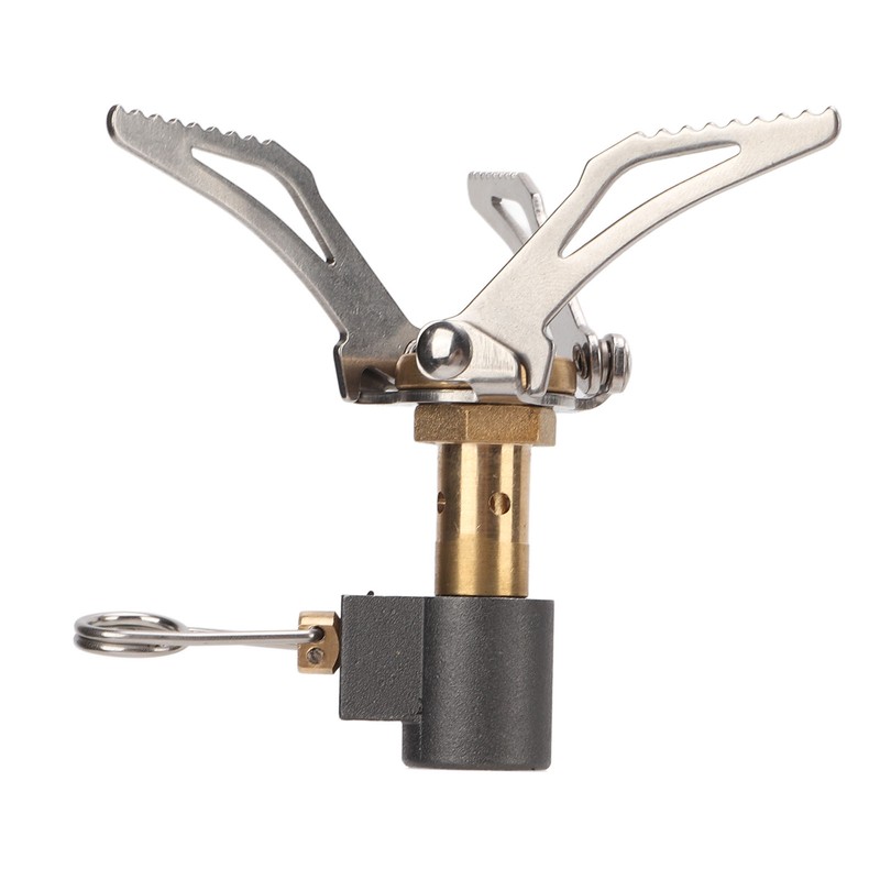 Backpacking Stove 3000W Titanium Alloy Adjustable Portable Mini Camping Stove
