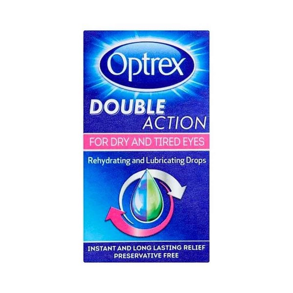 Optrex Double Action Drops For Dry & Tired Eyes 10ml