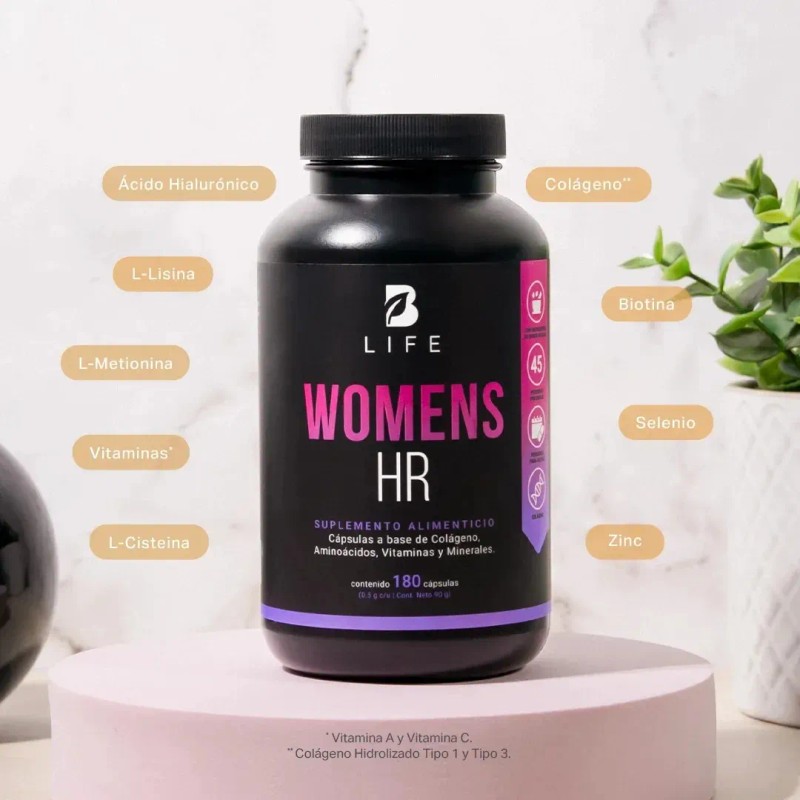 Suplemento Cápsula Life Suplementos Fitness Deportivos Colágeno Womens 156g