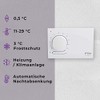 EOB Room Thermostat with Automatic Night Lowering PT01 White