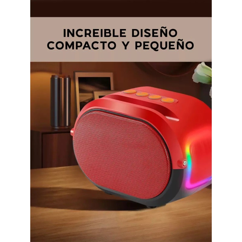 Maíz Bocina Bluetooth Radio Fm Recargable Inalambrica Portatil