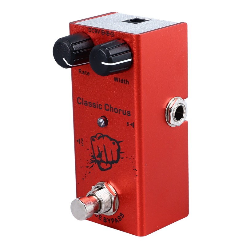 Electric Guitar Effects Pedal Portable Multiple Effects Accurate Chorus Guitar