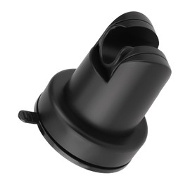 Removable Shower Head Holder, Wall Mount with Vacuum Suction Cup & Height Adjustability, ABS Plastic for Bathroom Showerheads