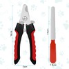 Aomig Claw Grinder 2 Pieces Professional Nail Scissors for Dogs