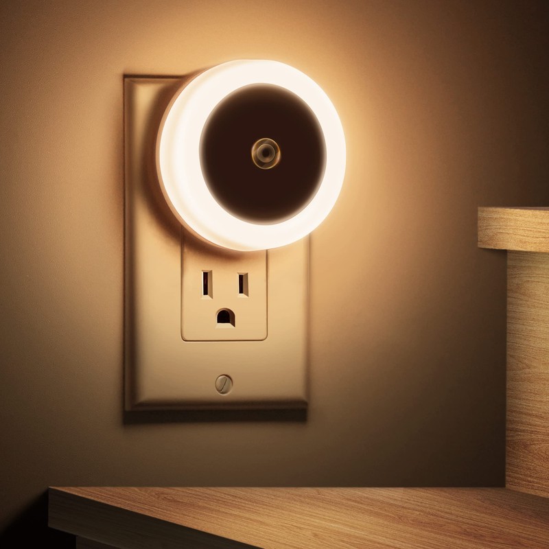 Briignite LED Baby Night Lights Plug into Wall [4Pack], Nightlight