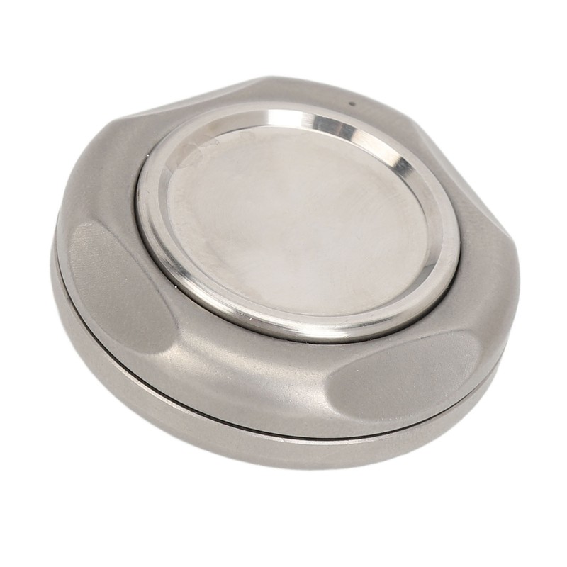 Magnetic Haptic Coin Silent Stainless Steel Flipped Fingertip Toy Rotatable