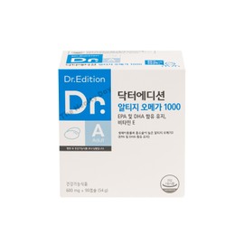 Doctor Edition Doctor Altige Omega 1000 rTG Omega 3 EPA DHA Memory Improvement 90 Capsules / 닥터에디션 닥터 알티지 오메가1000 rTG오메가3 EPA DHA 기억력개선 90캡슐