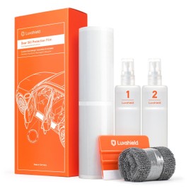 Luxshield Car Door Sill Protector for Skoda Superb Combi 4 (IV) NZ5 I 2023-2025 - Protective Film Car Door Accessories Trim Paint Protection Film Transparent