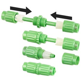 Royal Gardineer Accessories for Repair Flex Hose: Coupling for repairing expandable garden hoses PRO.V2, V3 & V5 (repair flexible hose, hose connection)