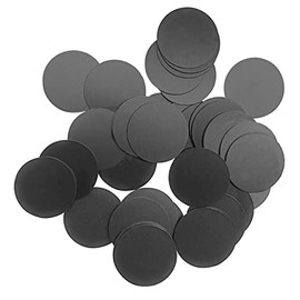 100pcs Black NFC Tags NTAG215 NFC Cards 25mm(1 inch)Water Proof NFC Tags Work Perfectly with TagMo Amiibo Compatible and All NFC Enabled Mobile Phones & Devices