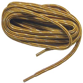 1 Pair - proTOUGH Kevlar Reinforced Heavy Duty Boot Laces Shoelaces (102 Inch 260 cm, Gold Yellow Brown)
