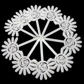 120 Tips Nail Art Display Design Polish Fan Board Practice Sticks Wheel Useful