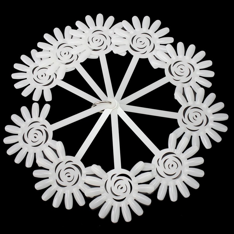 120 Tips Nail Art Display Design Polish Fan Board Practice