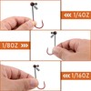 Fishing Shakey Head Jig Hooks - 5/10pcs Lead Head Worm
