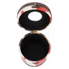 Retro Tissue Box Cylindrical Fashionable PU Leather Wooden Napkin Storage