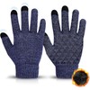 TOCOZOC Guantes de Invierno Con Pantalla Táctil Antideslizante Para Hombre