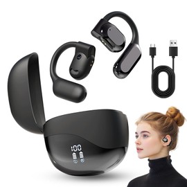 AI Language Translation Earbuds Supports Real-Time Translation in 144 Languages Accents Comfortable Wireless Design Perfect for Fluent Communication in Travel Business and Global Networking