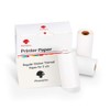 Phomemo White Self-Adhesive Thermal Paper, Glossy Printable Sticker Paper Label