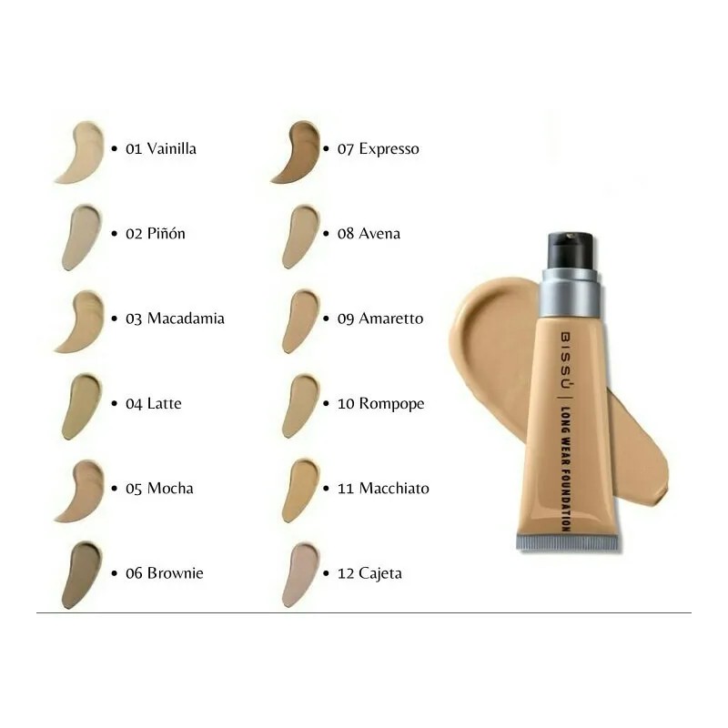 Kit Bissù,, Polvo Compacto +rímel +lápiz Para Ceja +fijador