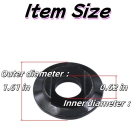 43-34-0036 Inner Flange Suitable For Miilwauukeeii Angle Grinders 622-31, 2680-20, 2680-22, 1161-31, 1161-30, 622-30 | 5/8-11 Grinding Machine Liner Flange (5pk)