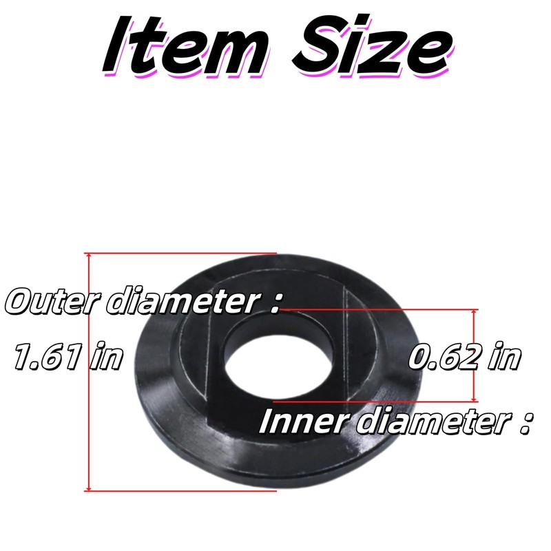 43-34-0036 Inner Flange Suitable For Miilwauukeeii Angle Grinders 622-31, 2680-20,