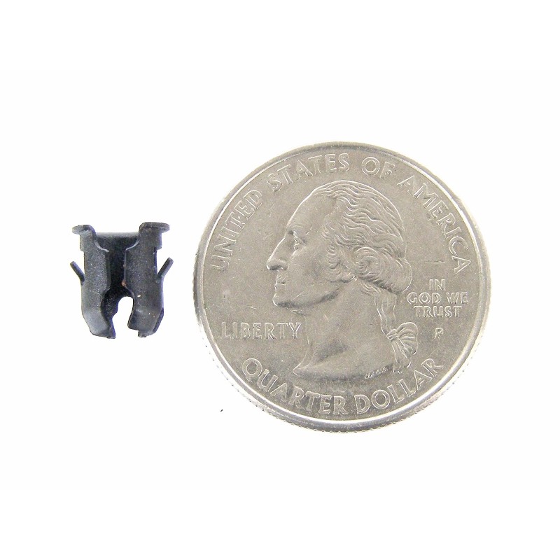 SFS AMC Barrel Clips- Fit 1/4" Hole- 7/32" Stud- Chrome