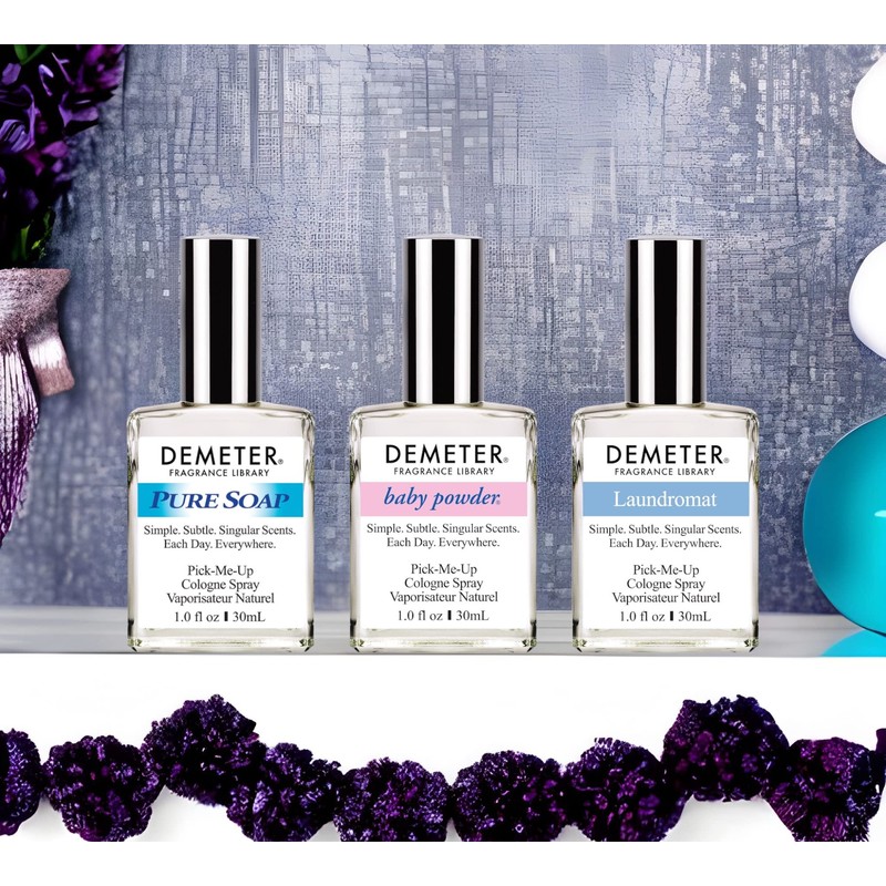 DEMETER Fresh And Clean Collection, Set of 3 Unique Perfumes