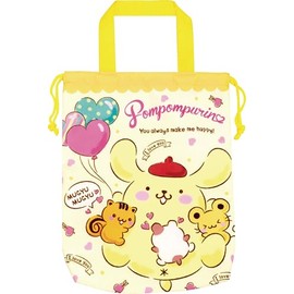 Jays Planning SBK561 Drawstring Shoe Bag Pom Pom Plum Hug