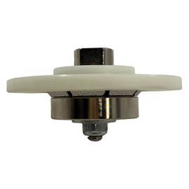 1/8" Bevel Extended Guide Diamond Hand Profile Wheel for Granite, Marble, Concrete, Masonry and Stone, 40/50 Grit, Eased/Pencil Edge, 5/8"-11 Arbor