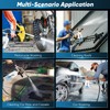 Saker Foam Cannon Dual Connector Accessory, Dual-Purpose Switch Spray Gun,Foam