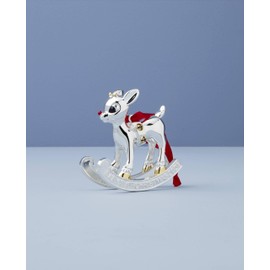 Lenox 895757 2024 Baby's 1st Christmas Rudolph Ornament