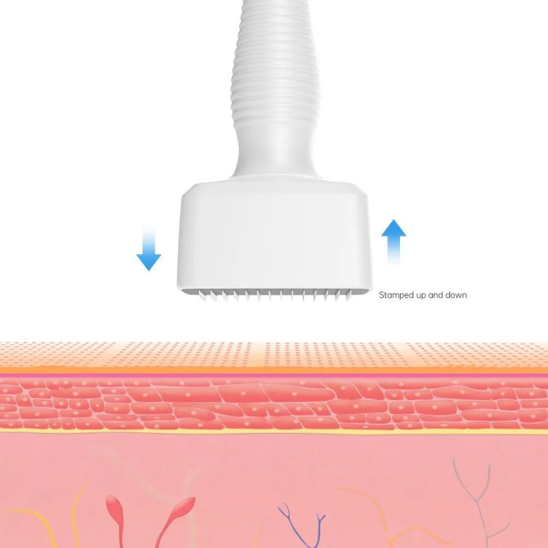 Microagujas Ajustable Para Facial Belleza Regenera Colágeno