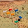 DODUOS Pack of 400 Marking Flags Map Flag Push Pins