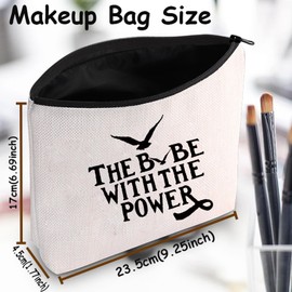 TSOTMO Movie Merchandise Inspired By Movie Cosmetic Bag for Fans Feminist Makeup Bag (THE POWER)