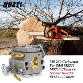 HUZTL Carburetor for Stihl MS210 MS230 MS250 Chainsaw (for Primer Saws) Replace Zama C1Q-S92D #1123 120 0620
