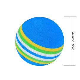 LANODO 20 Pack Golf Practice Balls Indoor Golf Equipment Sponge Ball [Blue]