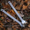 ATiAP Titanium Spoon Long Handled Ultralight Portable Cutlery with Polished