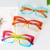 REAVEE 3 Pack Oversized Square Reading Glasses Oprah Style for
