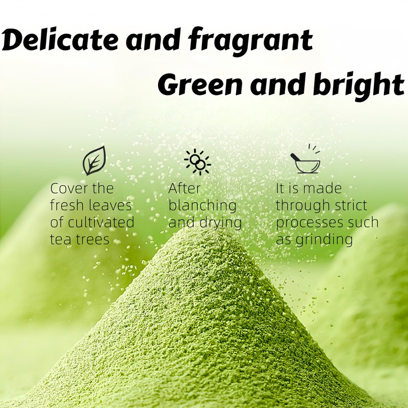 Ceremonial Grade Matcha Green Tea Premium Mushroom Matcha Powder |