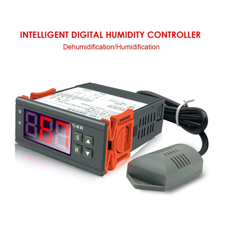 ZFX-13001 Digital High-Precision Humidity Controller Intelligent Humidity Control Switch Dehumidification/Humidification