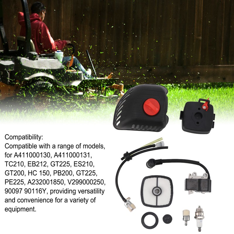 Lawn Mower Air Filter Cover Kit Aluminum Air Cleaner Cover