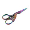AAPROTOOLS 3.5 INCH Titanium Stork Embroidery Scissors A+ Quality