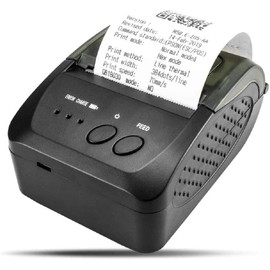 GZGYNADAST Bluetooth Receipt Printer, 58mm Mini Thermal POS Printer Portable Personal Bill Printer 2 inches for Restaurant Sales Retail Compatible with Android